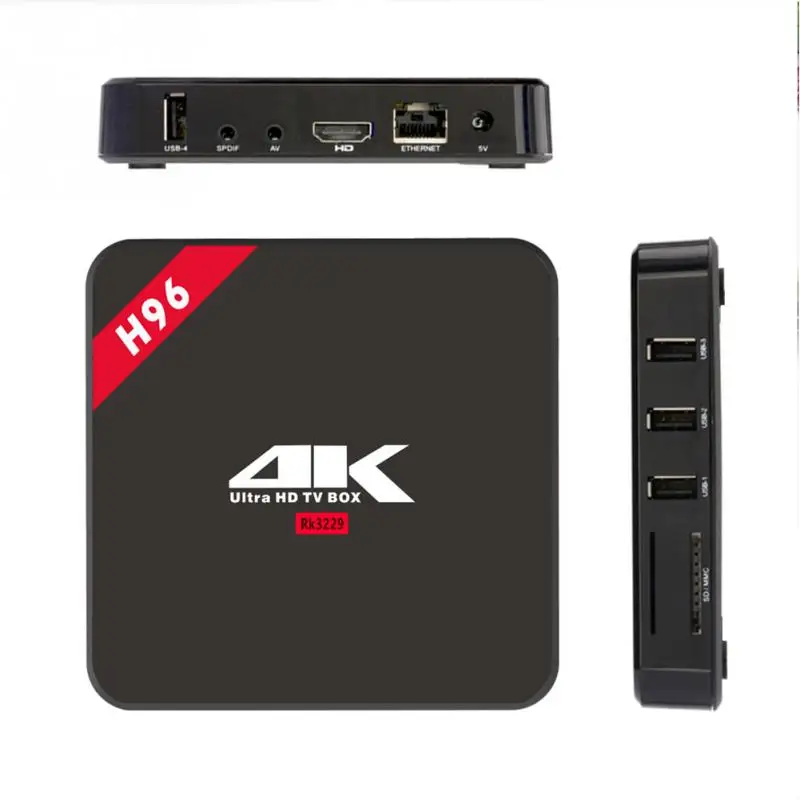 

High Quality TV Box for H96 Android IPTV Global 3600+ Live Channels TV Set-top Box Media Player Drop Shipping #3