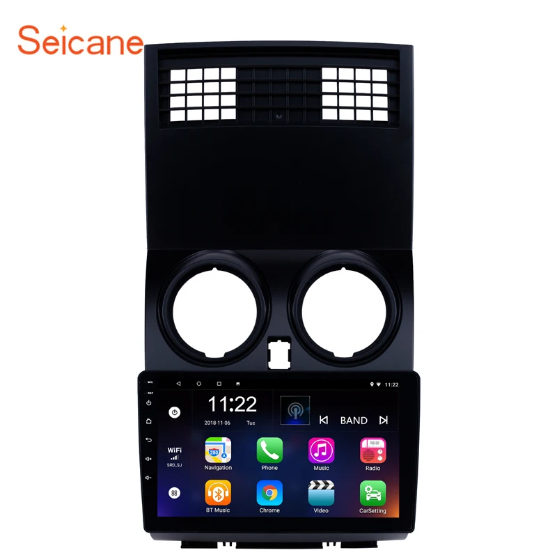 

Seicane Car Radio Multimedia Video Player Navigation GPS Android For 2005-2018 NISSAN Qashqai support Carplay DVR WIFI OBD2 DVR