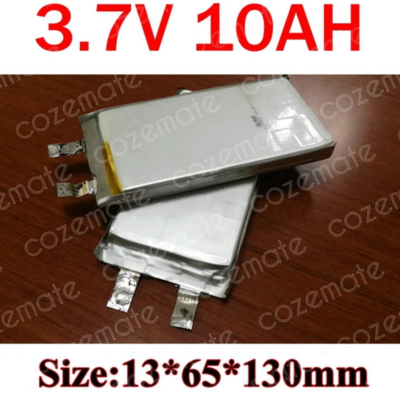 

2pcs Li-ion 10ah 3.7v 10ah Battery Li-polymer Not Lifepo4 10ah for 12v 10ah Diy Pack Electric Bike Power Tool Wheelchair Ups Toy