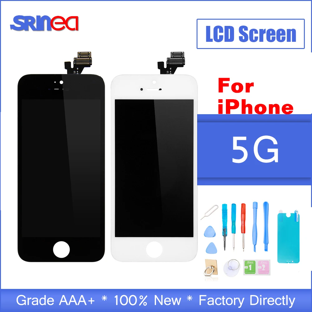 

For iPhone 5 5g LCD Display Touch Digitizer for iPhone 5 LCD Screen iPhone 5 Mobile Phone Parts Display Assembly Replacement