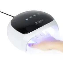 48 Вт УФ для ногтей 24 шт. светодиоды Гель-лак отверждения Маникюр Сушилка для ногтей с 4 синхронизации Modes30S/60 S/90 S/120 S инструменты для дизайна ногтей