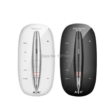 Новинка, 1 набор, профессиональная цифровая тату-машинка, набор, Перманентный макияж, Машинка для бровей, губ, ручка, ротационный тату-пистолет, 10 шт., 1RL