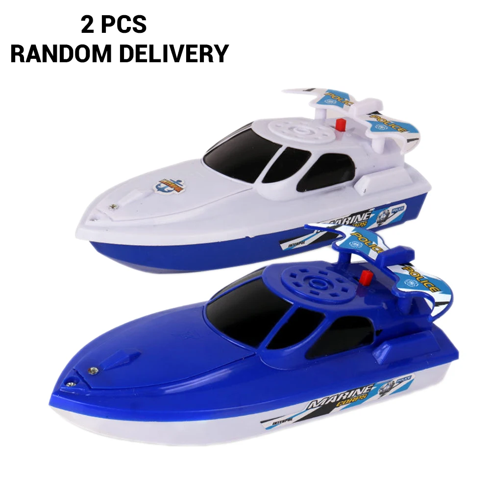 

2Pcs Electric Boat Speedboat Bath Toys Tub Water Play Toys for Kids Baby Children