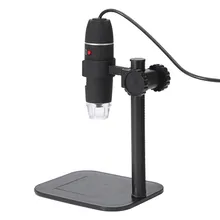 5MP 8 светодиодный цифровая usb-камера электронный микроскоп 1X-500X переносной светодиодный микроскоп цифровой портативный эндоскоп подъемная подставка черного цвета