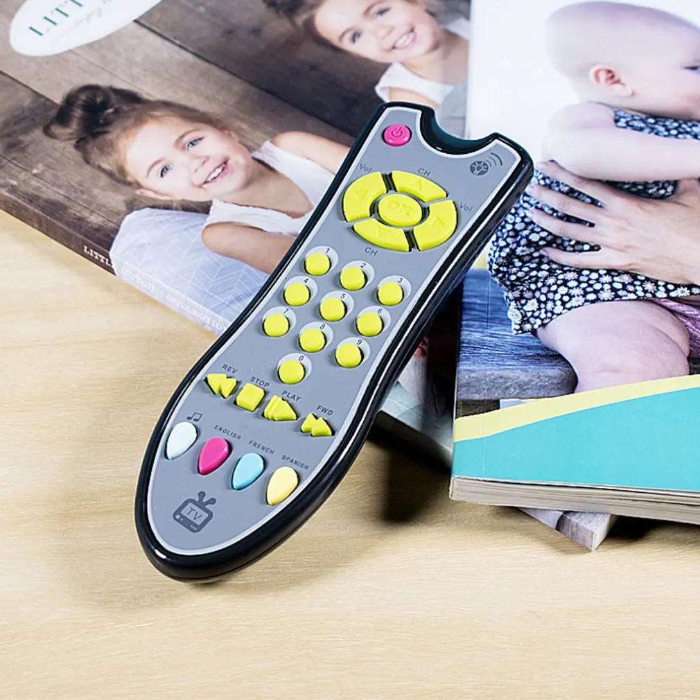 

Creative Simulated Television Music Remote Controller Pretent Play Cute Design Kids Toys Best Kids Gift