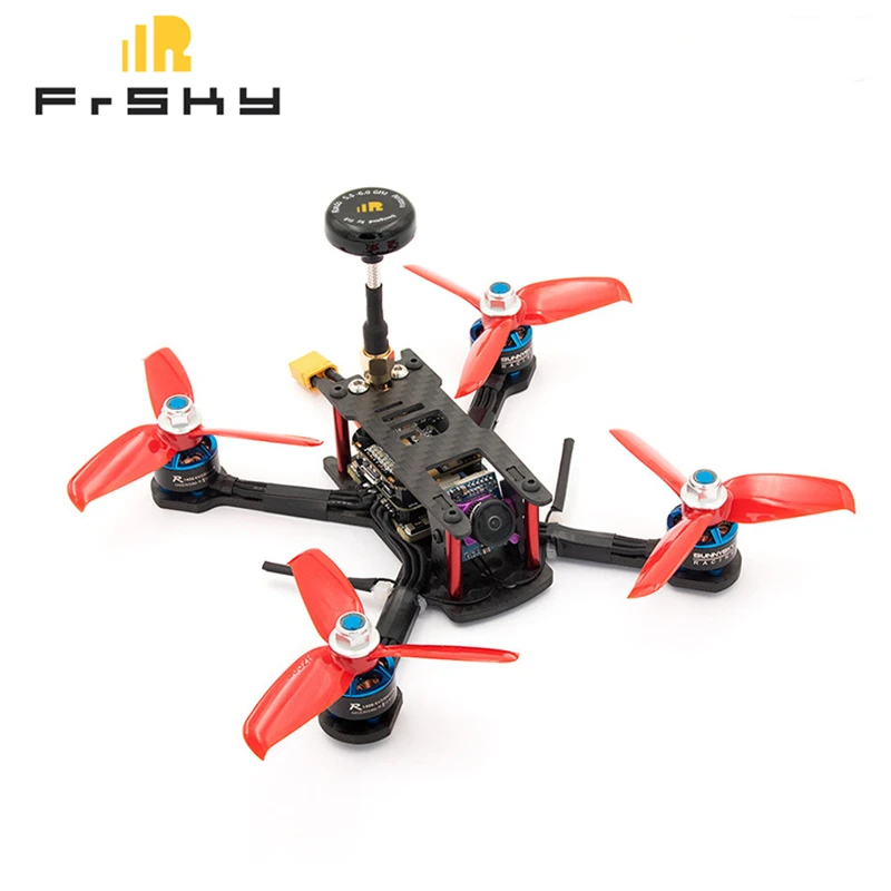 FrSky VANTAC BQ130 130 мм Колесная база Micro Sparrow2 FPV Камера гонки RC Drone 5,8 Г 48CH F3 25A 3300KV 600 МВт VTX БНФ