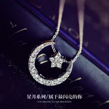 925 Sterling Silver STARS Necklaces & Pendants For Women High Quality Sterling-silver-jewelry 925 Sterling Silver STARS Necklaces & Pendants For Women High Quality Sterling-silver-jewelry