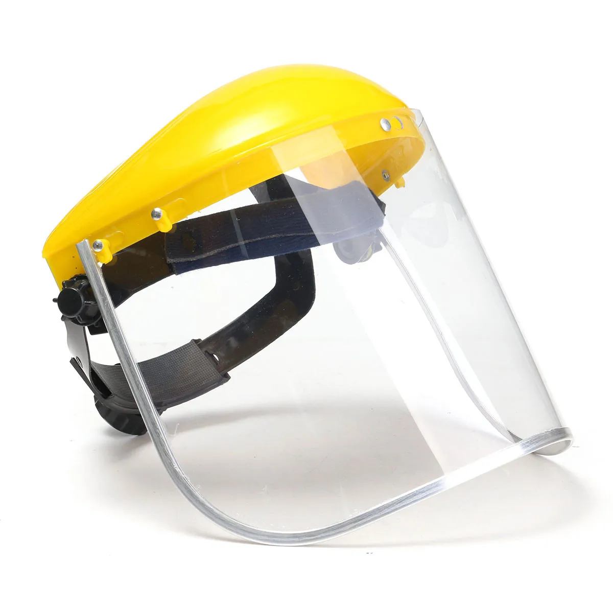 

1Pcs New Transparent Safety Grinding Faces Shields Screen Mask Visors For Eye Face Protection