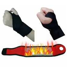 1 шт. с подогревом спортивный браслет обернутый поддержка запястья шина тренировки регулирует ремень для тяжелой атлетики протектор для фитнеса унисекс
