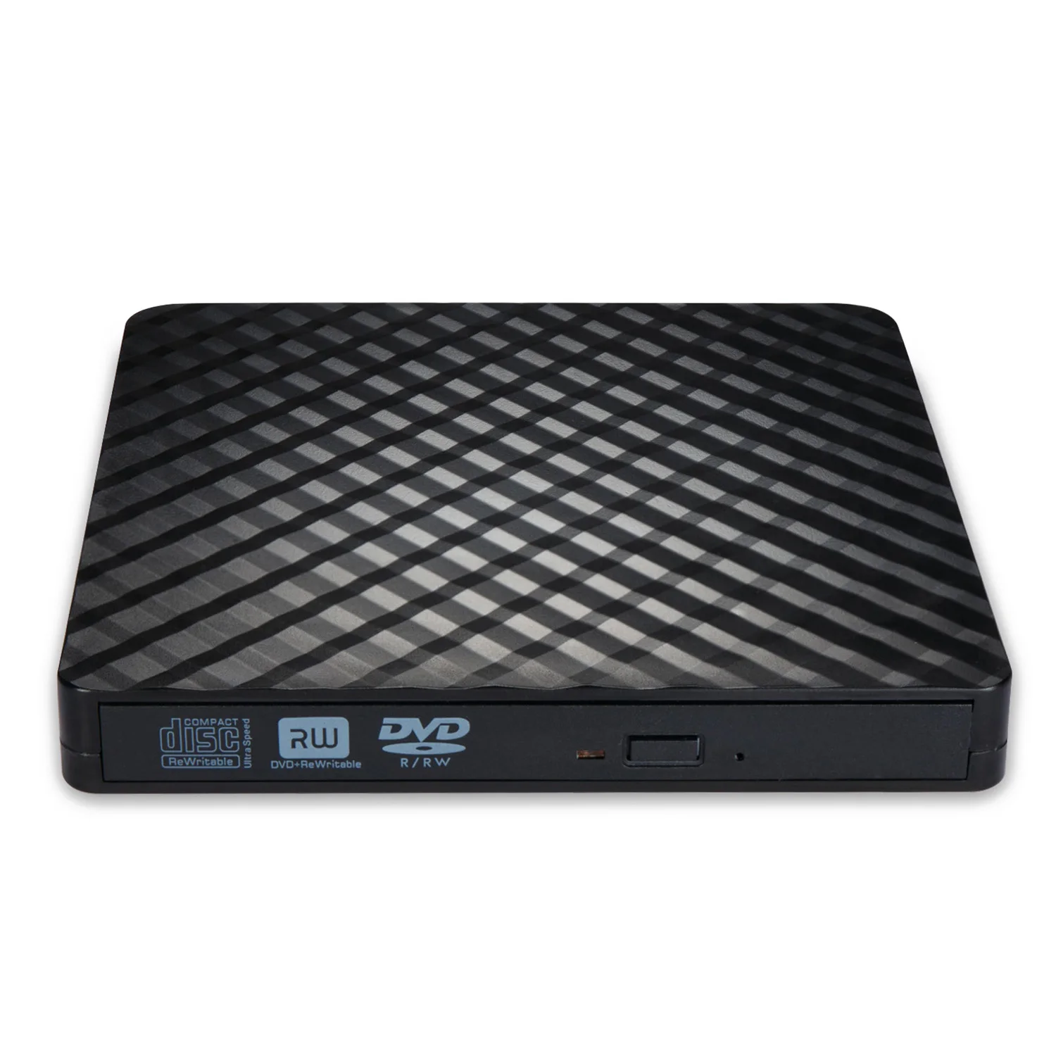 

slim DVD burner usb3.0 corrugated external drive Black