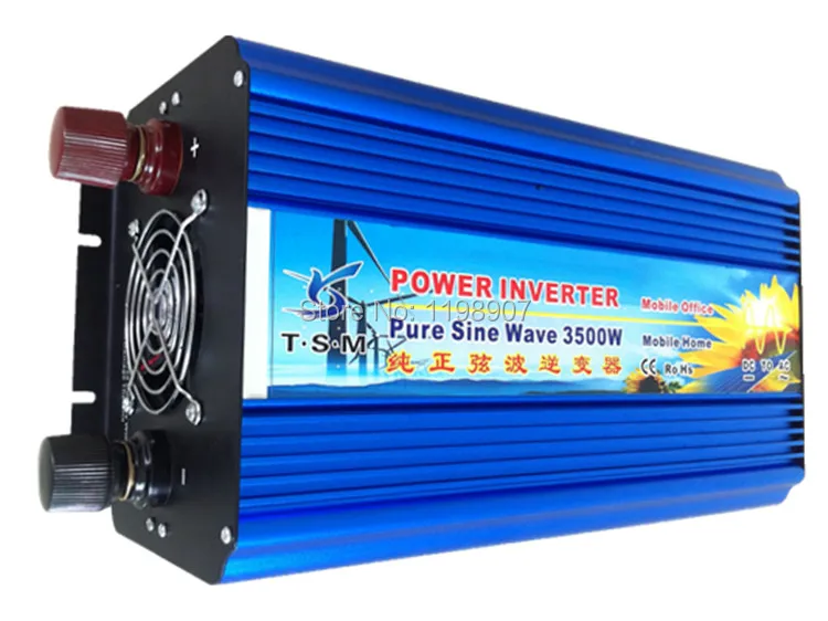 

Pure sine wave 3500w solar power inverter DC48v to AC220v