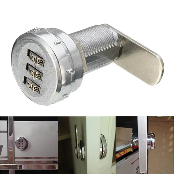 

Mechanical code lock drawer lock Cabinet Coded Lock 20/25/30mm Digital Code Combination Cam Lock Keyless Mail Box Cabinet Drawer