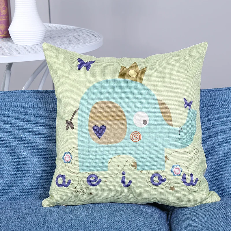 2017 الفيل المخدة غطاء الوسادة كيس وسادة ل كنبة مكتب المنزل الديكور 2017 الفيل المخدة غطاء الوسادة كيس وسادة ل كنبة مكتب المنزل الديكور