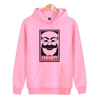 

mr robot hoodies sweatshirts homme harajuku hop hip male hoddies men/women pullover streetwear J1921