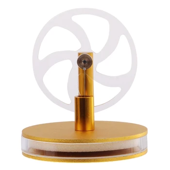 

5 Colors Low Temperature Difference Flywheel Stirling Engine Model Toy with Aluminium Alloy Base School Lab Demonstration Toys