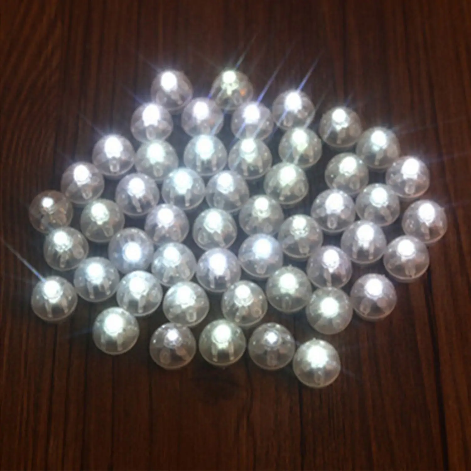 10 шт. мини круглый шар Led RGB огни День Святого Валентина вспышка лампы для фонаря