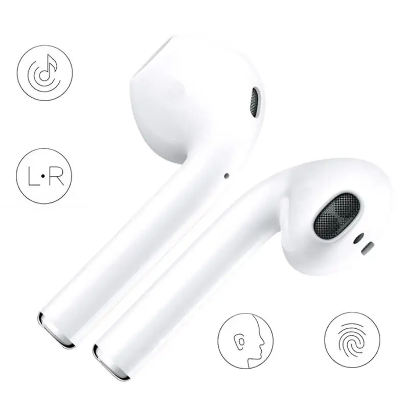 

Bluetooth 5.0 Wireless TWS Earphones 1:1 Touch for AirPods Apple Animation Pop-up Window Siri Call Headset