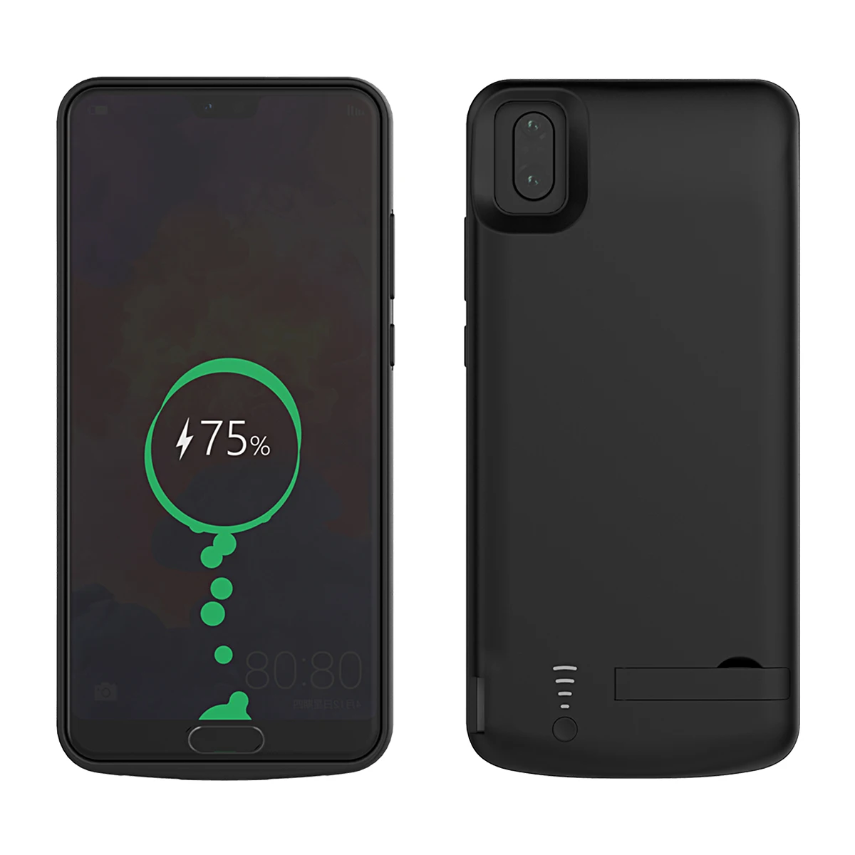 

CASEWIN Battery Charger Case For Huawei P20 Pro Battery Case Soft Silicone 6500mAh Power Bank External Backup Charger phone Case