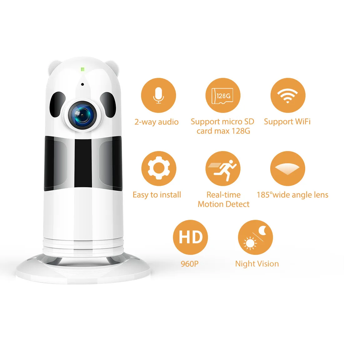 2019 WNK домашняя ip камера безопасности 960 P HD IP беспроводной WiFi Детский Монитор