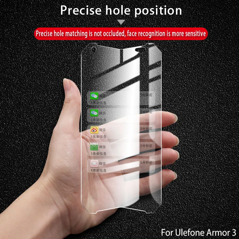 JRZ закаленное стекло для Ulefone Armor 3 Защитная пленка экрана Замена легко установить