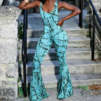 

Women's Floral Clubwear Summer Playsuit Bodycon Party Jumpsuit Romper Trousers