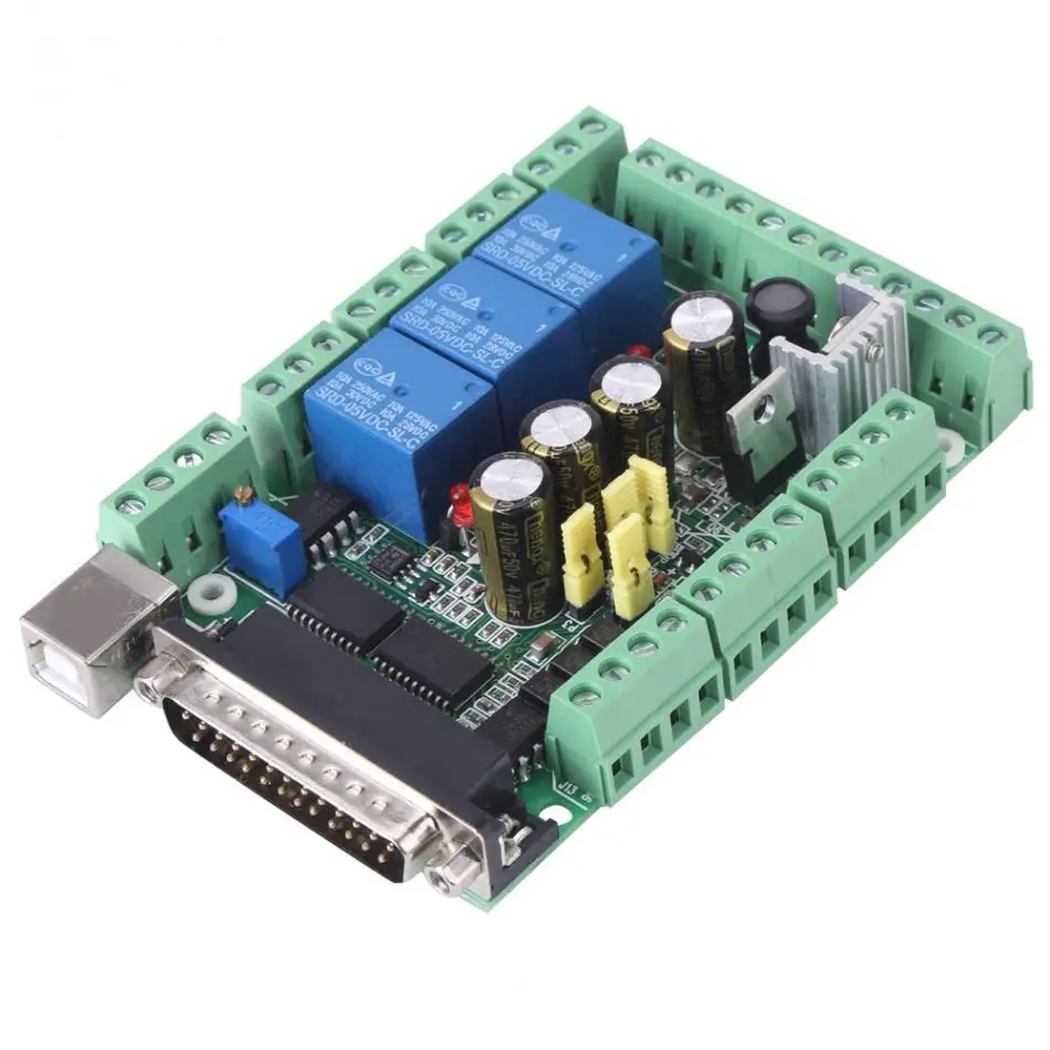 

Hot MACH3V2.1-L Breakout Board Adapter 4-axls 6-axls Controller For CNC Engraving Machine
