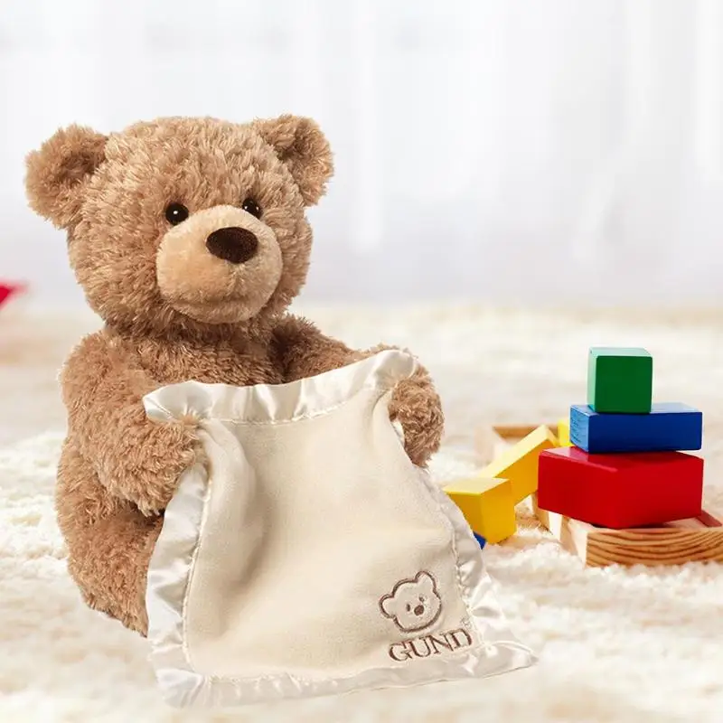 30 см Peek Talking мультфильм Медведь плюшевые куклы мягкие животные играть игрушки подарки