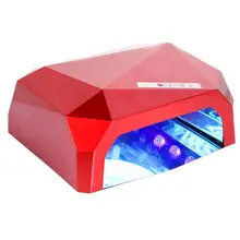 36 W Светодиодный CCFL Сушилка для ногтей Форма отверждения лампы для UV гель для ногтей светодиодный CCFL Сушилка для ногтей