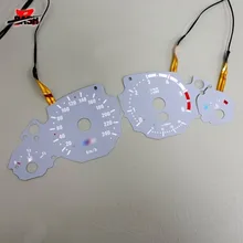 520d 525d 530d X5 3.0d DASH 6000 об/мин EL свечение gauge серая панель обратный белый светильник для E39 E53 дизель 520d 525d 530d X5