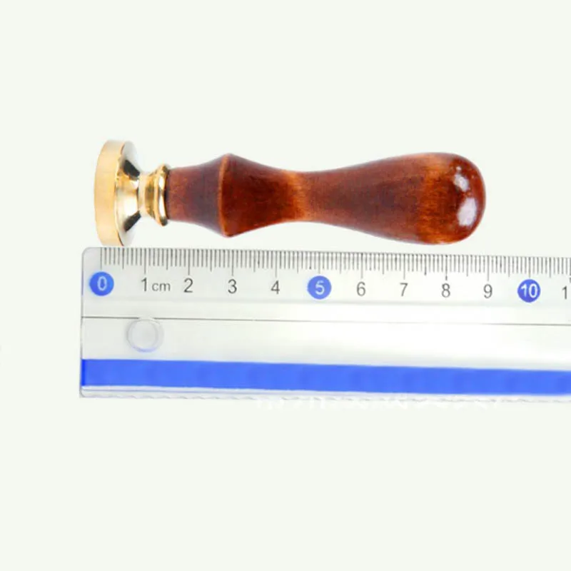  Retro Sealing Wax Stamp Multifunction 1Pcs Wood Handle DIY Envelope Card Decoration Birthday Weddin