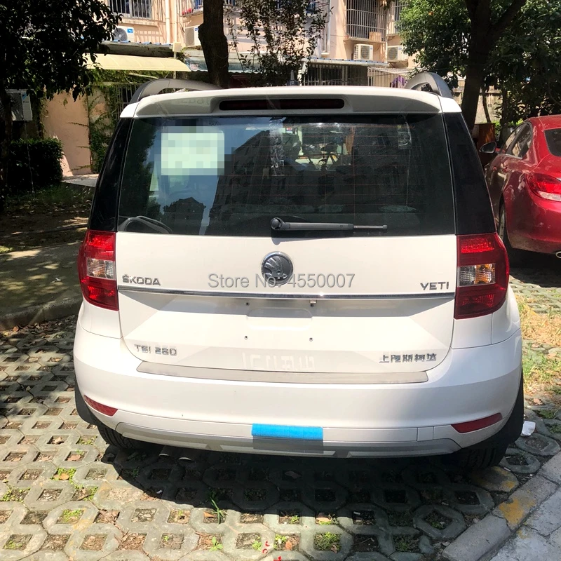 

For Volkswagen Skoda Yeti 2013 2014 2015 2016 2017 Spoiler ABS Plastic Rear Trunk Boot Wing Spoiler for Skoda Yeti