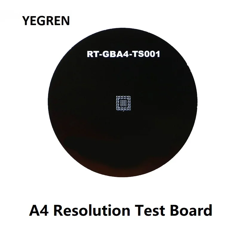 

Optical Resolution Test Board Positive Negative Identification Board A4 Resolution Board 25-100lp/mm Microscope Accessories