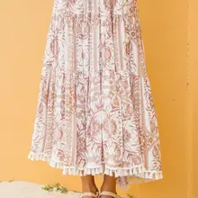 Женская летняя юбка в стиле ретро