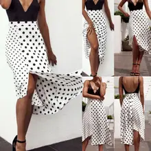 Hirigin Модные женские летние повседневные без рукавов вечерние пляжные женские летние короткие платья с высокой талией