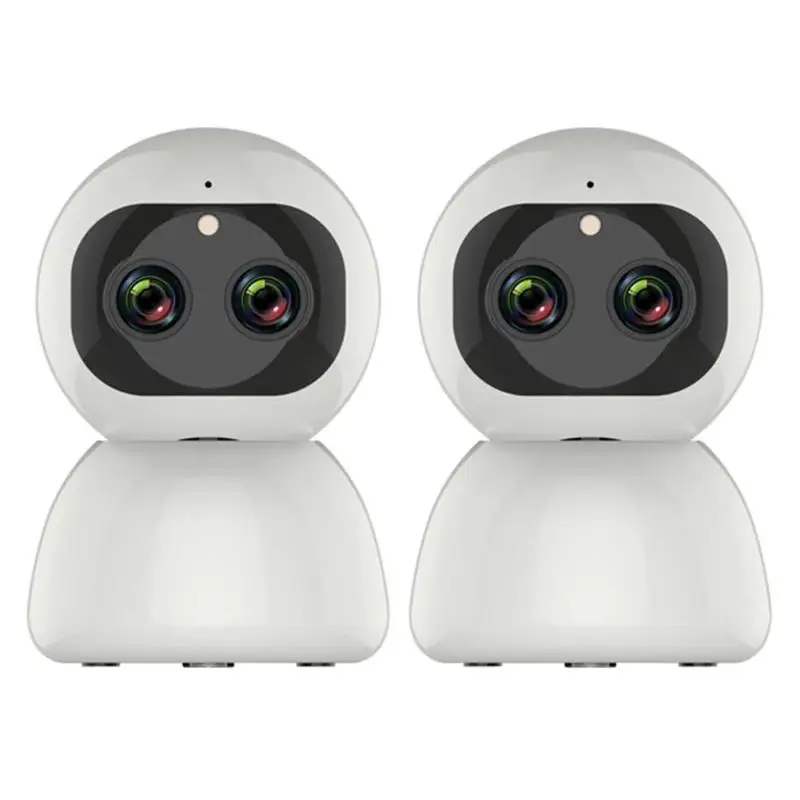 

Wireless 1080P WiFi IP Dual Lens Zoom Camera CCTV Security PTZ Camcorder