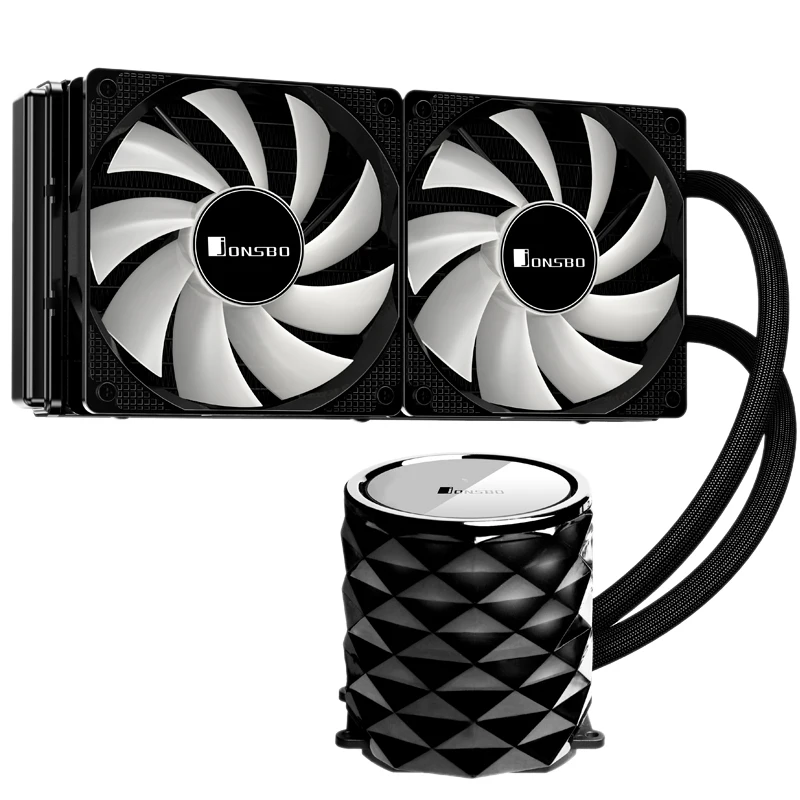 

Jonsbo Tw3-240 Pc Cpu Water Cooling 4Pin Pwm Integrated Water Cooling Cooler For Lga 775/115X Intel Amd Ryzen Apu Computer