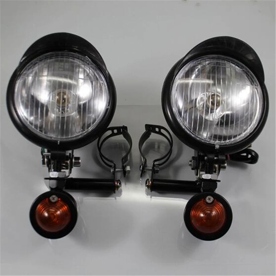 

Motorcycle LED Turn Signal Driving Passing Fog Spot light For Honda Kawasaki Yamaha Suzuki Touring Chopper Dirt bike