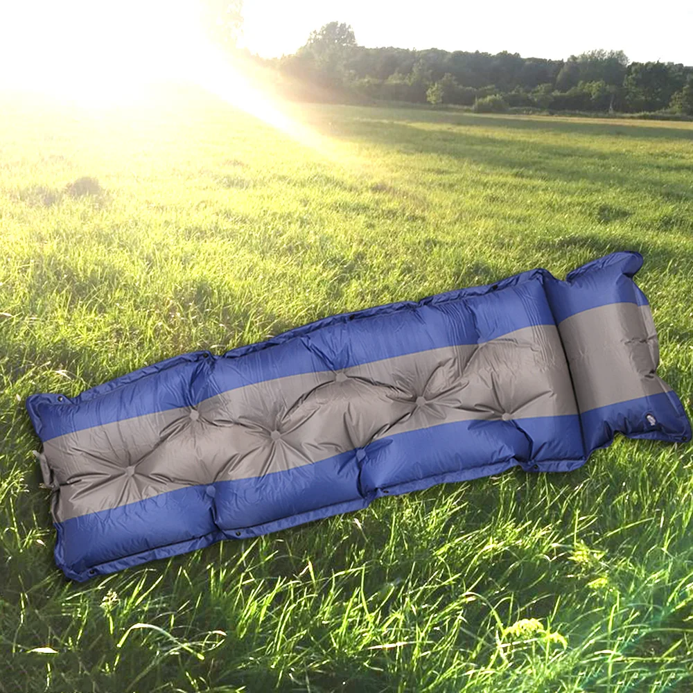 

Car Air Travel Bed With Pillow Portable Automatic Inflatable Air Pad Car Inflatable Mattress Moisture-proof Bed Seat Cover