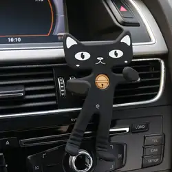 Универсальный автомобильный держатель с вентиляционным отверстием гибкий мягкий резиновый автомобильный держатель для кошки Модный