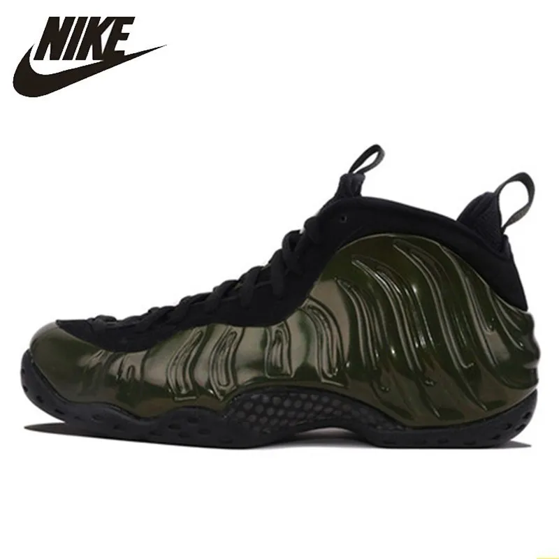 

Nike Air Foamposite One Men Basketball Shoes Army Green Holographic Spray Leisure Shoes Comfortable Sneakers #314996-301