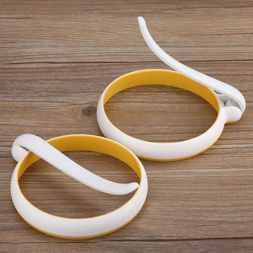 

2 PCS Round Egg Maker For Homemade Egg Sandwiches Egg Pancake Home Breakfast