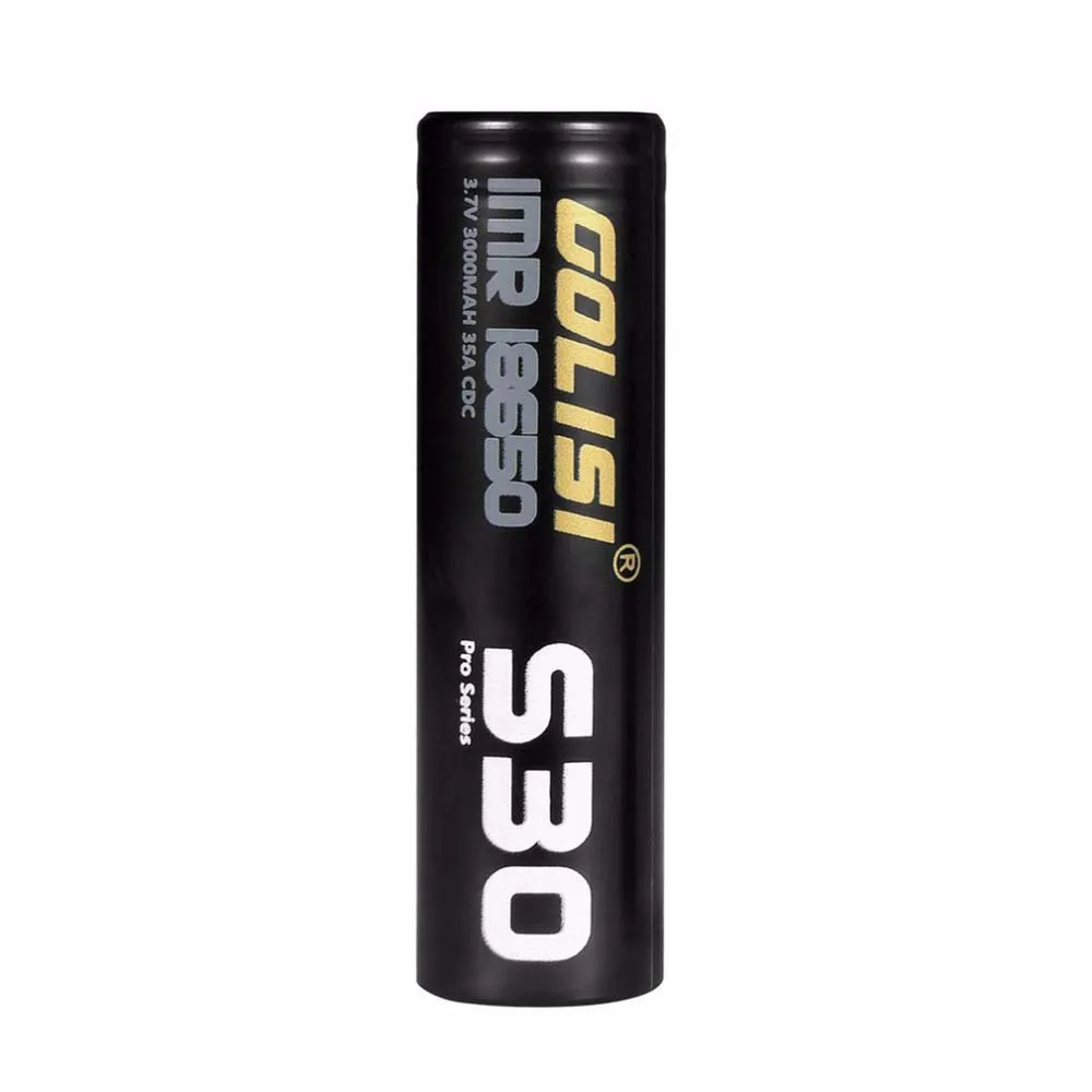 Golisi S30 Imr 18650 3000 мАч 3 7 В Cdr 25A Max 35A Высокая дренажная электронная сигарета