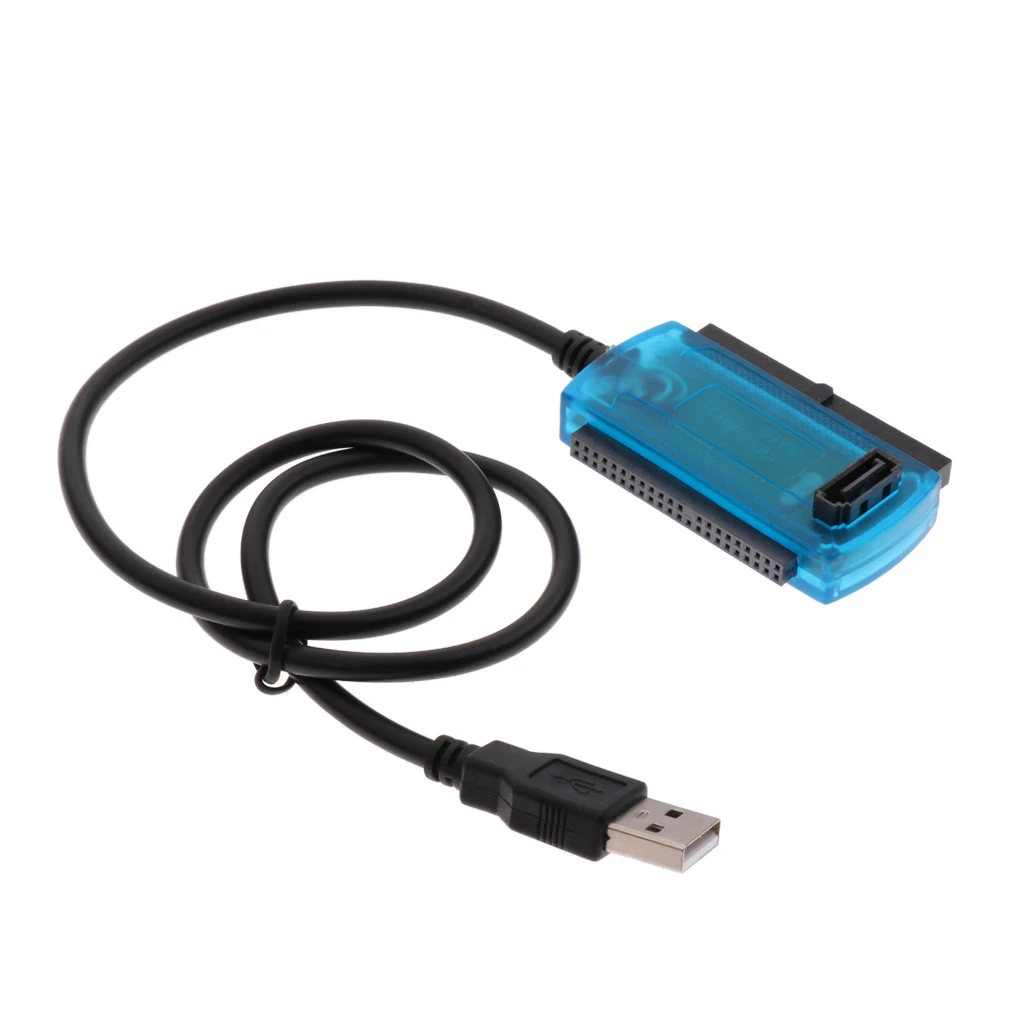 Кабель адаптер для внешнего жесткого диска с USB 2 0 на IDE/SATA 5 Ɖ 5'|Компьютерные