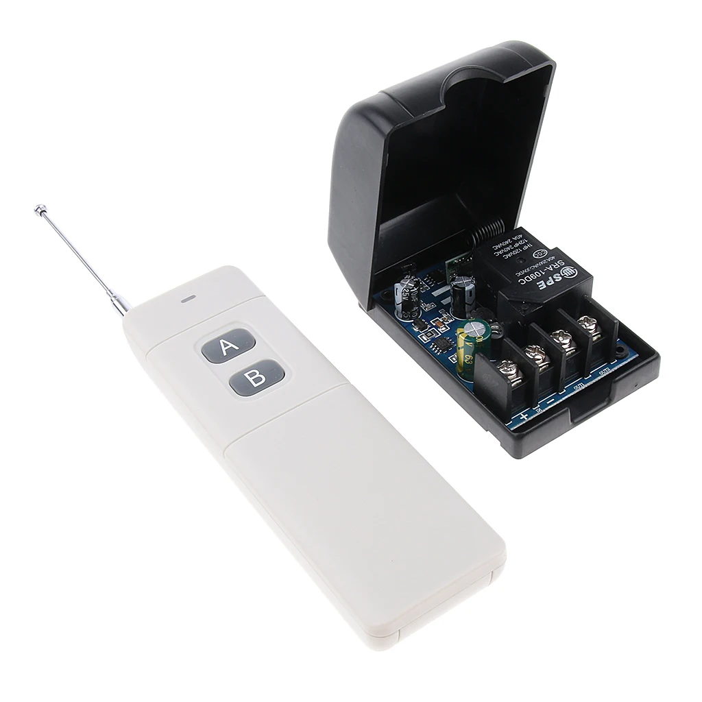 12 48V 40A Learning Remote Control Switch Unit with Controller 315Mhz