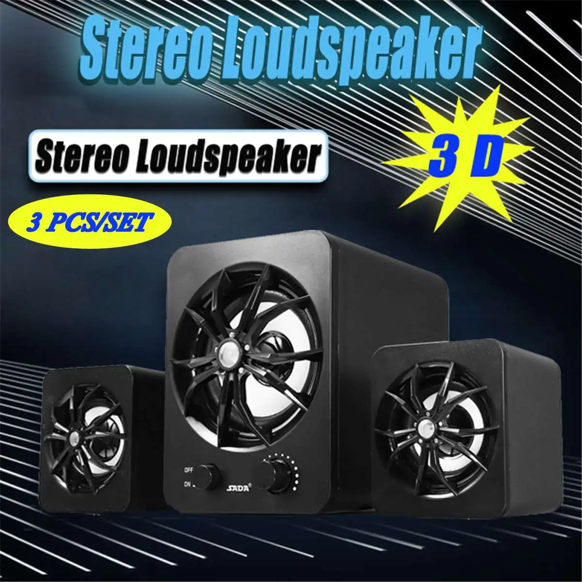 

Computer bluetooth Speaker Stereo Loudspeaker Amplifiers with Colorful Lights for Mobile Phone