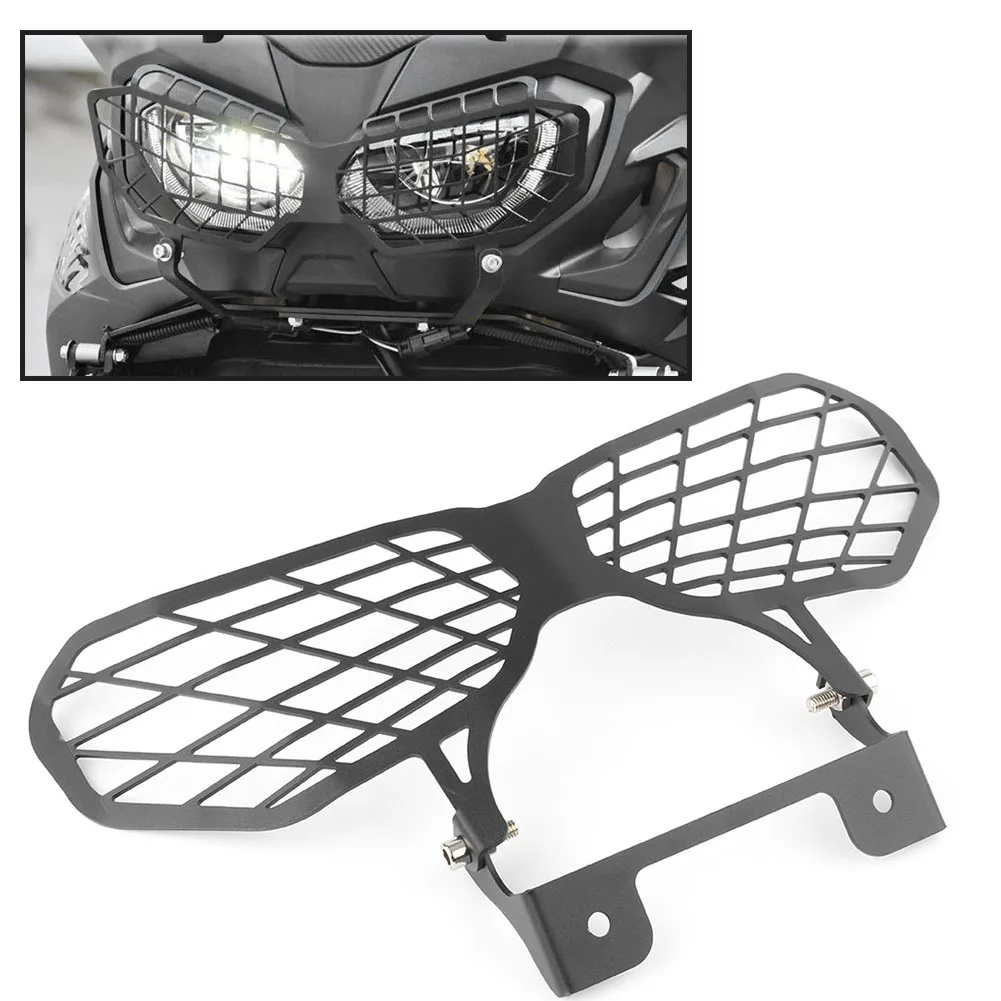 

Motorcycle Front Headlight Headlamp Grille Protective Cover For Honda Africa Twin 2016 CRF1000L Adventure Sports 2018