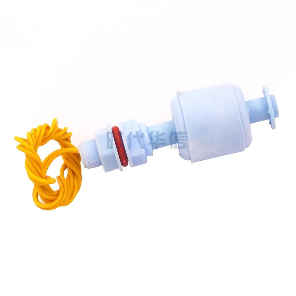 

PP Plastic Small-sized Floating Ball Switch Position Water Level Open Liquid Position Sensor Anticorrosive Acid Alkali 52mm
