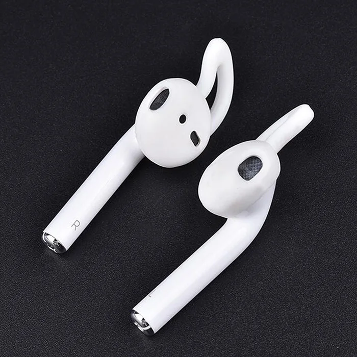 

2pack Wireless Bluetooth Headset Covers Earplugs Anti-Slip Silicone Case for Airpods