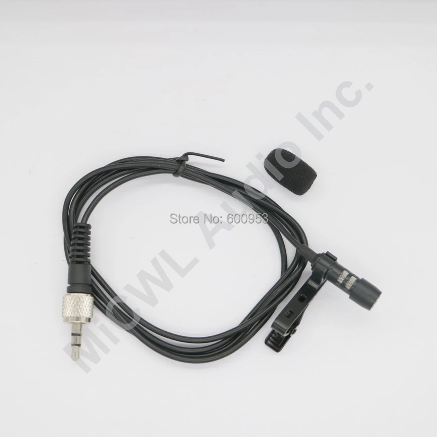 Microfono Professionale A Condensatore Cardioide Stereo Mini Lavalier Risvolto Mic Per Trasmettitore Wireless Sennheiser G1 G2 G3 G4 1.2M