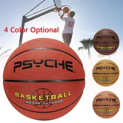 Открытый закрытый Размер 7 из искусственной кожи баскетбольный мяч тренировочный баскетбольный мяч Basquete крытый и открытый шары игровое